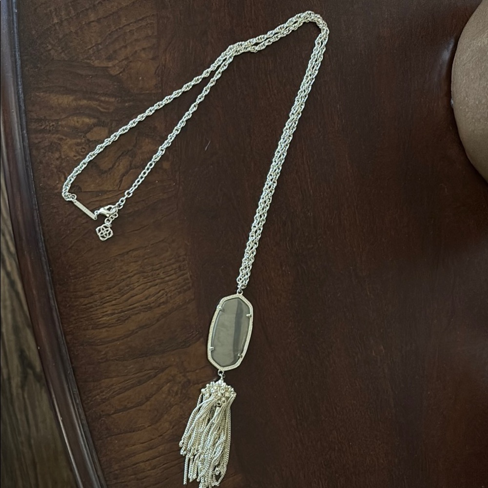 Kendra Scott Gold Pendant Necklace with Tassel
